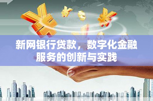 衡阳新网银行贷款，数字化金融服务的创新与实践