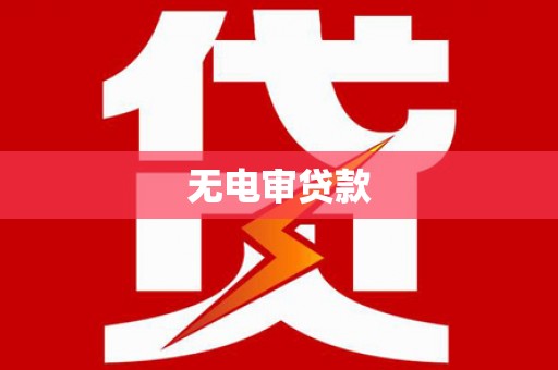 衡阳无电审贷款