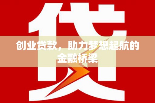衡阳创业贷款，助力梦想起航的金融桥梁
