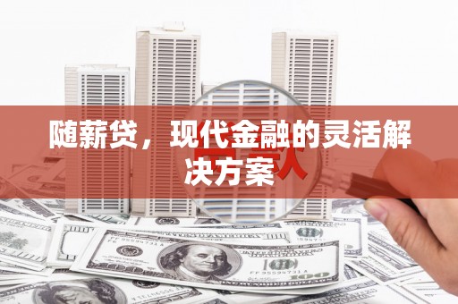 衡阳随薪贷，现代金融的灵活解决方案