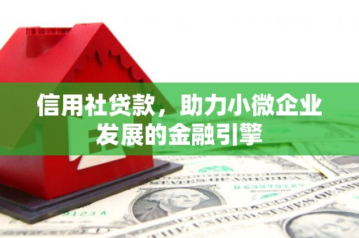 衡阳信用社贷款，助力小微企业发展的金融引擎