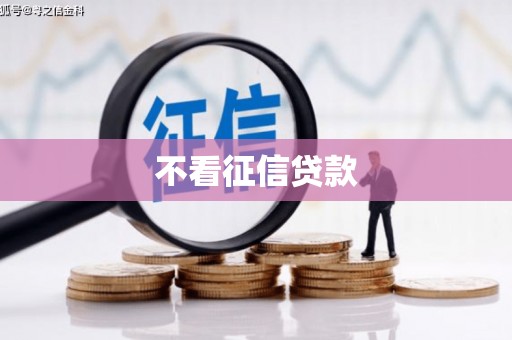 衡阳不看征信贷款