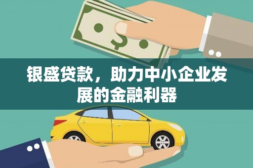 衡阳银盛贷款，助力中小企业发展的金融利器