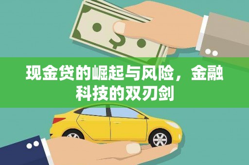 衡阳现金贷的崛起与风险，金融科技的双刃剑