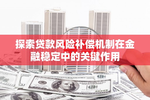 衡阳探索贷款风险补偿机制在金融稳定中的关键作用
