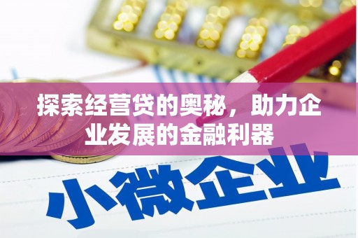 衡阳探索经营贷的奥秘，助力企业发展的金融利器