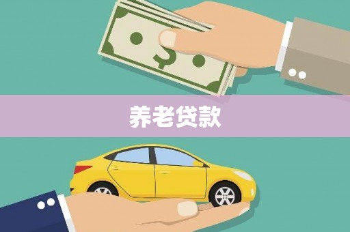 衡阳养老贷款