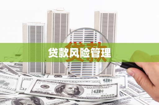 衡阳贷款风险管理