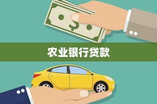 衡阳农业银行贷款