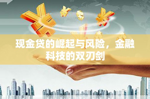 衡阳现金贷的崛起与风险，金融科技的双刃剑