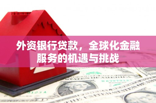 衡阳外资银行贷款，全球化金融服务的机遇与挑战