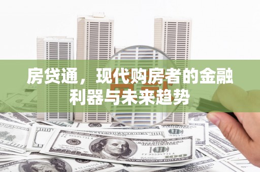 衡阳房贷通，现代购房者的金融利器与未来趋势