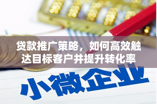 衡阳贷款推广策略，如何高效触达目标客户并提升转化率