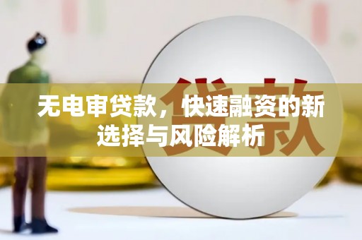 衡阳无电审贷款，快速融资的新选择与风险解析