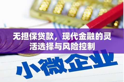 衡阳无担保贷款，现代金融的灵活选择与风险控制