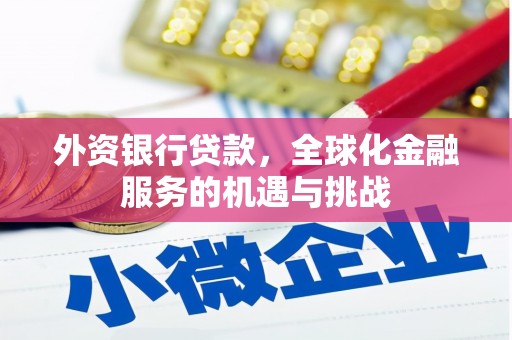 衡阳外资银行贷款，全球化金融服务的机遇与挑战