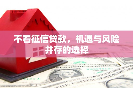 衡阳不看征信贷款，机遇与风险并存的选择